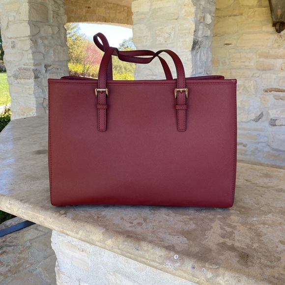 NWT Michael Kors LG EW Leather tote handbag - Picture 8 of 10